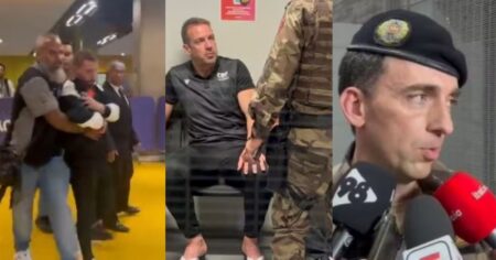 Escándalo en Brasil: presidente de Vasco da Gama le hizo un reclamo al árbitro y la Policía lo evadió con gas pimienta imagen-23