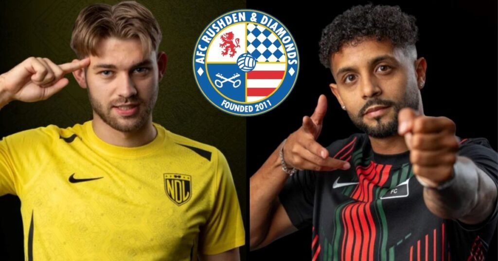 Escándalo en la octava inglesa: dos jugadores del Rushden & Diamonds apartados tras pelearse en pleno partido Escándalo en la octava inglesa: dos jugadores del Rushden & Diamonds apartados tras pelearse en pleno partido imagen-5