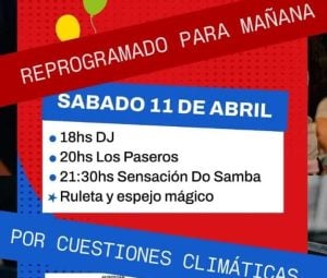 Reventón 2026: debido a la intensa lluvia, se reprogramaron los shows para el domingo en Posadas Reventón 2026: debido a la intensa lluvia, se reprogramaron los shows para el domingo en Posadas imagen-8