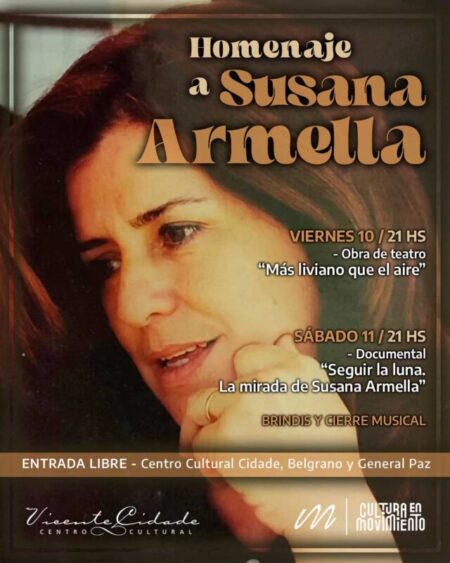 Teatro y documental para homenajear a Susana Armella imagen-17