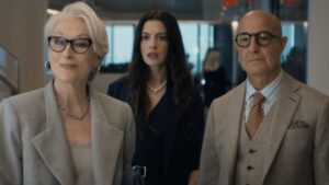 La actriz de 'Los Bridgerton' es el único personaje nuevo de 'El diablo viste de Prada 2' que aparece en los tráilers imagen-120