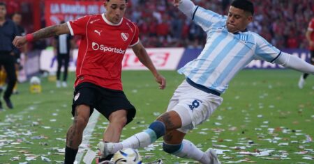 El jugador de Racing que fue ovacionado por la gente de Independiente imagen-6