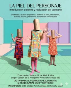 “La Piel del Personaje”: dictarán en Oberá un taller intensivo de vestuario e identidad visual colectiva imagen-69
