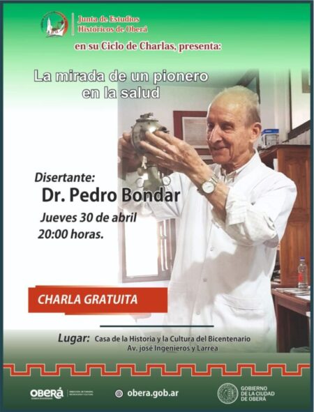 Salud y memoria: el Dr. Pedro Bondar regresa para una charla imperdible en Oberá imagen-8