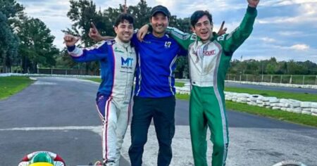 Video: Colapinto corrió su primera carrerita en su regreso a Argentina imagen-14