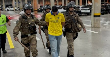 Detuvieron a un hincha de Boca por racismo en el Mineirao imagen-14