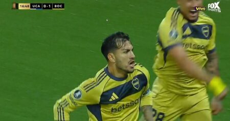 Video: el golazo de Paredes para poner a Boca arriba en su debut absoluto en la Copa imagen-13