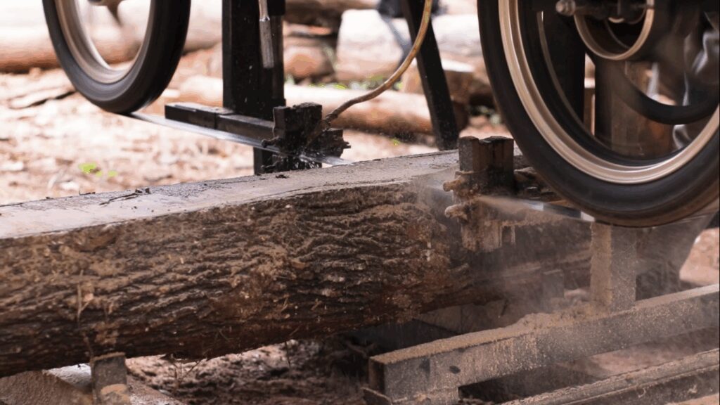 Estudiantes de San Pedro construyeron un aserradero portátil para reducir costos en las chacras  imagen-5