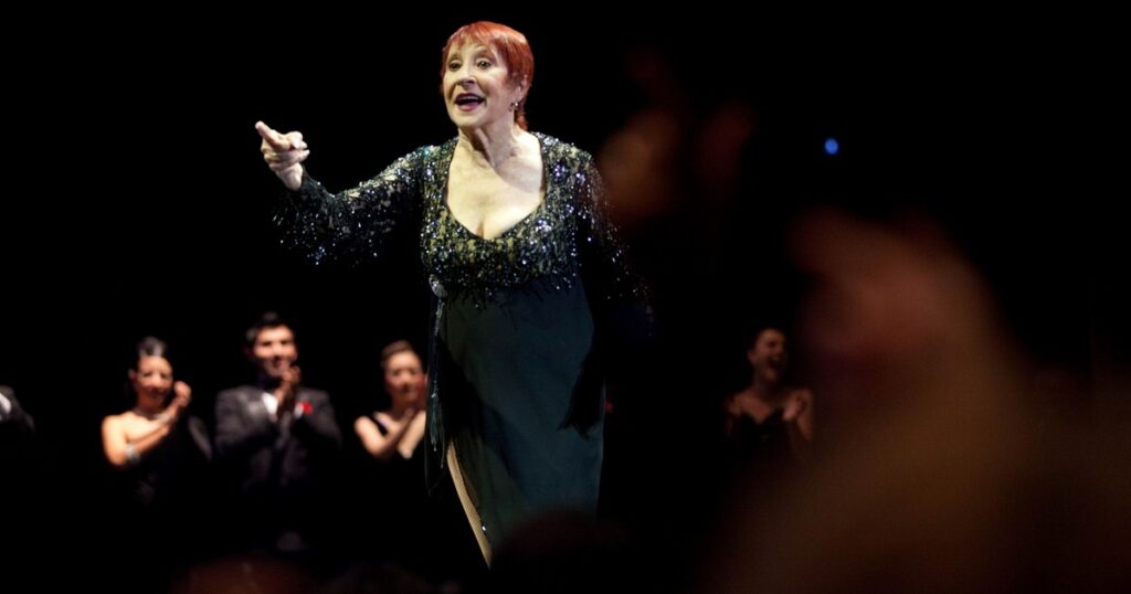 Murió María Nieves, leyenda del tango argentino imagen-98