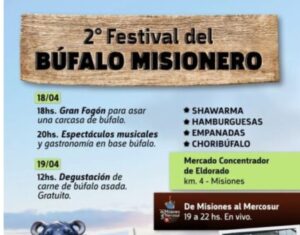 Sabores y tradición: el búfalo fue protagonista en Eldorado y la fiesta logró instalarse en el calendario provincial de eventos imagen-1