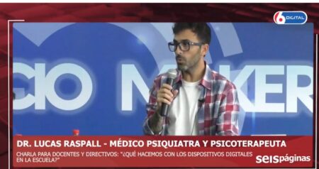 “La violencia digital construye victimarios, la comunidad debe asumir su responsabilidad”, dijo el reconocido médico psiquiatra y psicoterapeuta Raspall en Posadas imagen-17