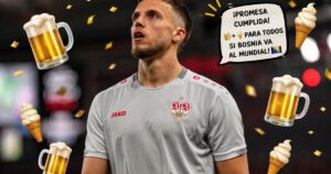 Prometió cervezas y helados si iba al Mundial con Bosnia y ahora paga la cuenta imagen-2