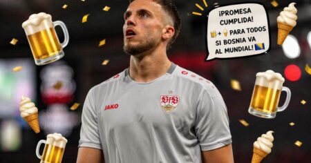 Prometió cervezas y helados si iba al Mundial con Bosnia y ahora paga la cuenta imagen-17