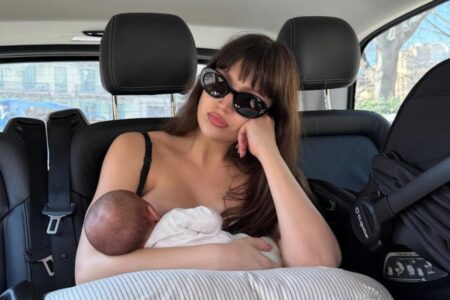 Úrsula Corberó compartió la intimidad de su día a día con su bebé y el Chino Darín: “Tanto amor no me cabe” imagen-27