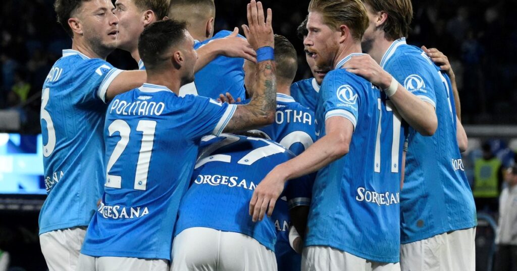 Napoli goleó y el Inter no podrá ser campeón sin Lautaro Martínez imagen-5