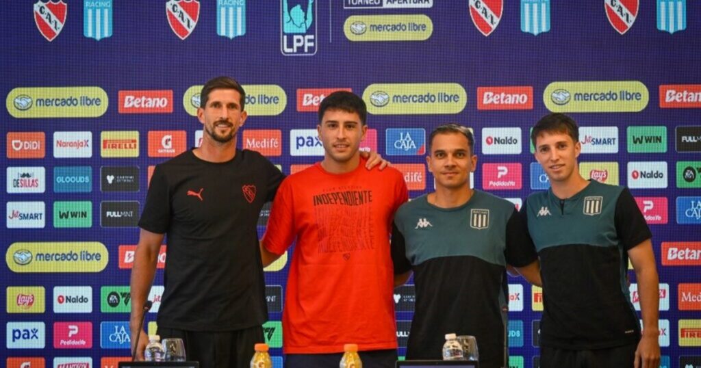 Independiente y Racing ya palpitan el clásico de Avellaneda y a Rodrigo Rey le preguntaron sobre la continuidad de Quinteros: "No pensamos en eso" imagen-100