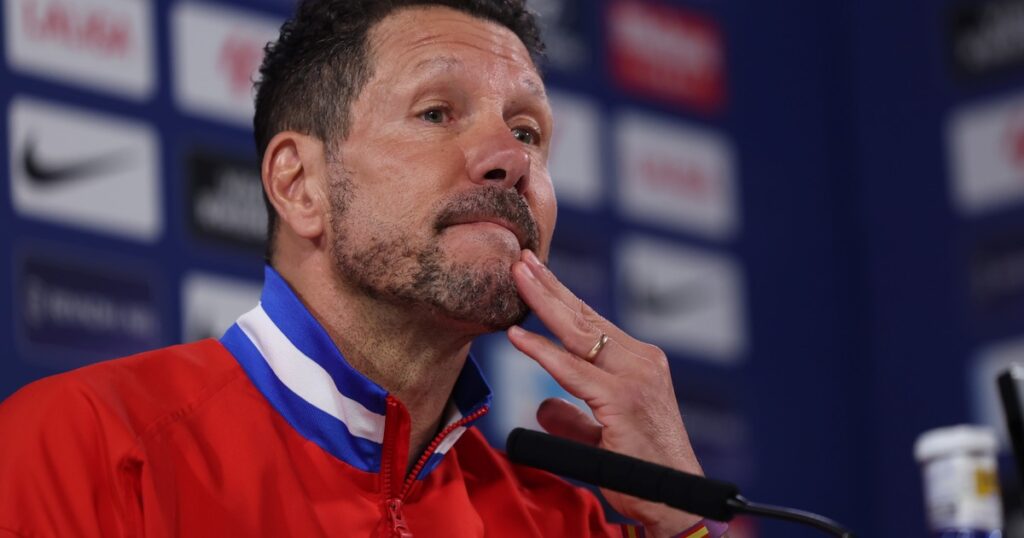 El Cholo Simeone reconoció estar pensando "cero" en las semis de Champions con el Arsenal y habló sobre la derrota en la Copa del Rey imagen-4