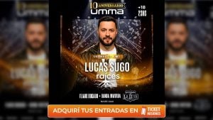 Ticket Misiones | UMMA celebra su décimo aniversario con Lucas Sugo como invitado estelar el 12 de junio imagen-4