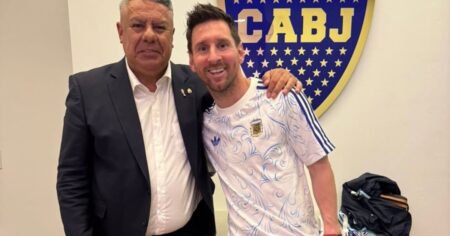 El mensaje de Chiqui Tapia tras los amistosos de la Selección Argentina y la foto con un Messi sonriente: "Vamos con todo" imagen-5