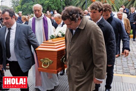 Familiares y amigos despidieron a César Blaquier Roca en el cementerio de la Recoleta imagen-14