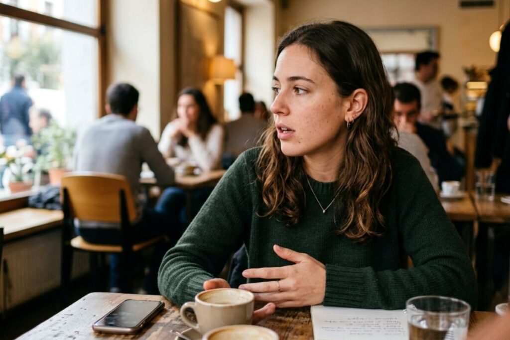 Qué significa que una persona desvíe la mirada al hablar, según la psicología imagen-98