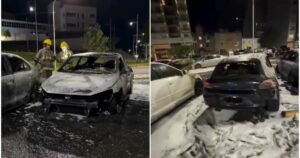 Incendiaron vehículos de alta gama frente a la Legislatura de Neuquén: su dueño apunta a una expareja y su familia imagen-3