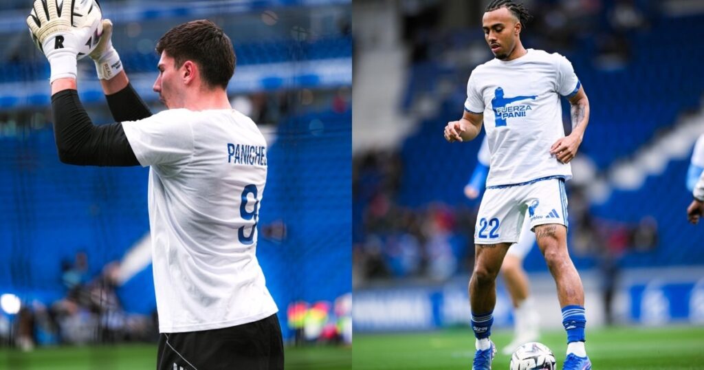 Los homenajes del Racing de Estrasburgo a Panichelli en el partido ante el Niza Los homenajes del Racing de Estrasburgo a Panichelli en el partido ante el Niza imagen-39