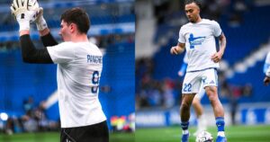 Los homenajes del Racing de Estrasburgo a Panichelli en el partido ante el Niza imagen-2