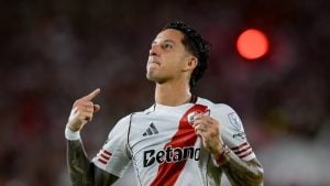 En un flojo partido y de cara al Superclásico, River le ganó 1-0 a Carabobo por la Copa Sudamericana En un flojo partido y de cara al Superclásico, River le ganó 1-0 a Carabobo por la Copa Sudamericana imagen-3