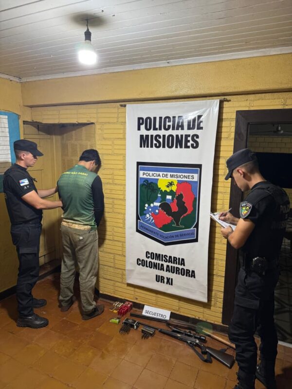 Capturan a delincuente que asaltó a una pareja de agricultores en Colonia Aurora y le secuestraron armas y municiones imagen-5