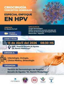 Capacitación en el Madariaga: abordarán nuevas técnicas de criocirugía para tratar el HPV Capacitación en el Madariaga: abordarán nuevas técnicas de criocirugía para tratar el HPV imagen-1
