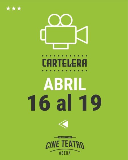 Nueva cartelera en el Cine Teatro Oberá con propuestas para toda la familia Nueva cartelera en el Cine Teatro Oberá con propuestas para toda la familia imagen-8