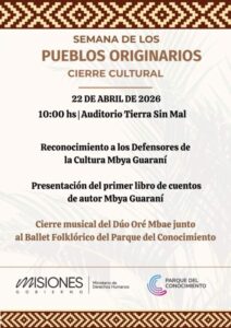 Invitan al acto de cierre cultural de la Semana de los Pueblos Originarios imagen-1
