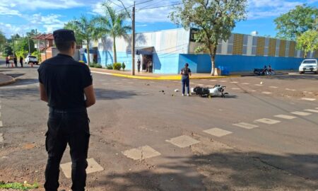 Tras horas de internación, falleció el motociclista que chocó en Puerto Rico imagen-10
