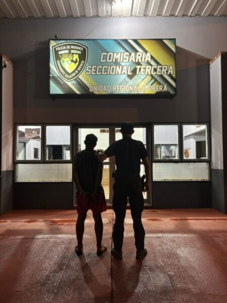 Intentó ingresar a una vivienda, trató de escapar y fue detenido por la Policía en Oberá imagen-117