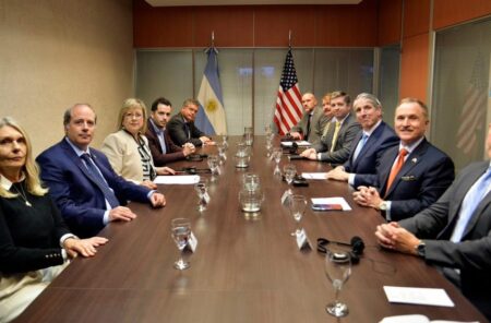 La Ministra Monteoliva y el subsecretario de Estado de EE.UU Thomas DiNanno inauguraron el Centro Regional de información sobre crimen organizado imagen-66