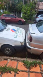 Choque en cadena dejó cuatro vehículos dañados en Posadas imagen-1