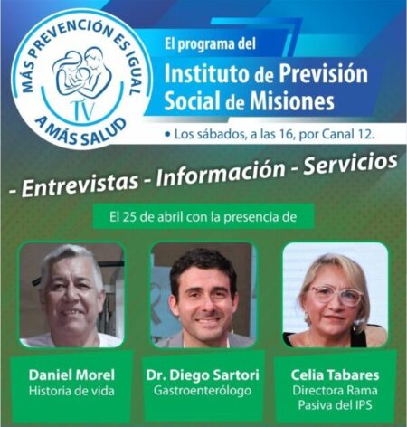 📺 Este sábado, una nueva edición de “Más prevención es igual a más salud” 📺 imagen-82