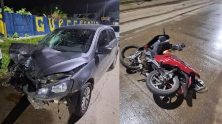 Un conductor alcoholizado chocó una moto y mató a dos mujeres en Santa Fe imagen-8