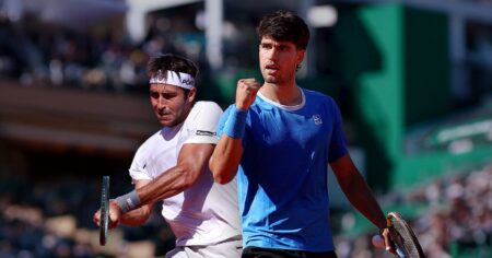 Los elogios de Alcaraz a Etcheverry y la buena onda en la red después del partido imagen-19