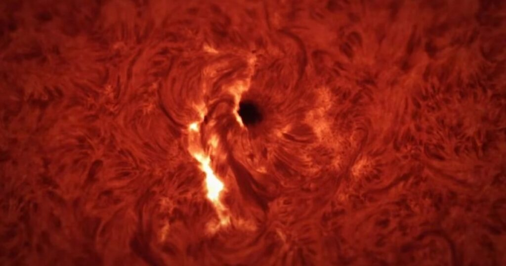 Grabaron el inquietante sonido de una llamarada que salió del Sol imagen-99