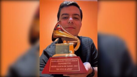 Un misionero hizo historia: Joaquín Benítez Kitegroski ganó un Latin Grammy imagen-6
