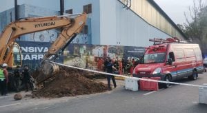 Derrumbe en una obra cerca de la cancha de River dejó obreros atrapados y tres heridos imagen-7