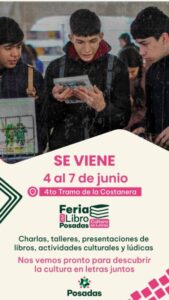 Posadas se prepara para una nueva edición de la Feria del Libro imagen-1