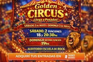 Ticket Misiones | Golden Circus llega con una propuesta artística que combina luces y sonido para deslumbrar al público imagen-7