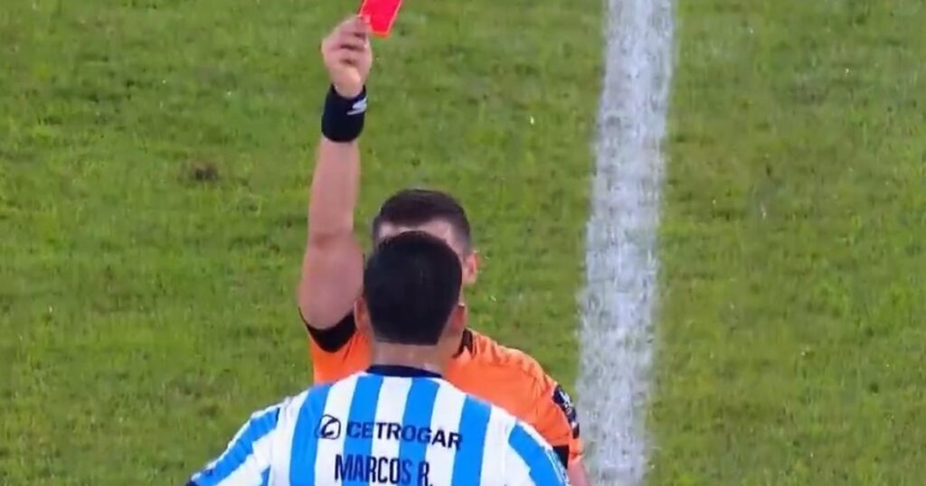 Video: Rojo insultó a Zunino al ser expulsado imagen-39