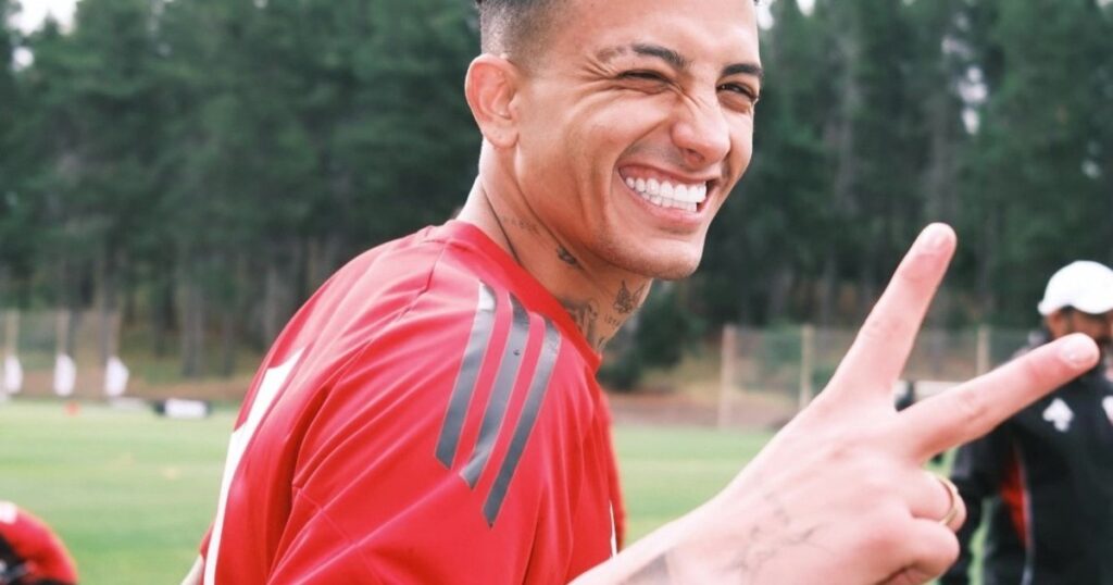 La reacción de Castaño mientras sigue relegado en River imagen-4