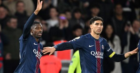 Video: el golazo de volea de Dembélé para el PSG imagen-6