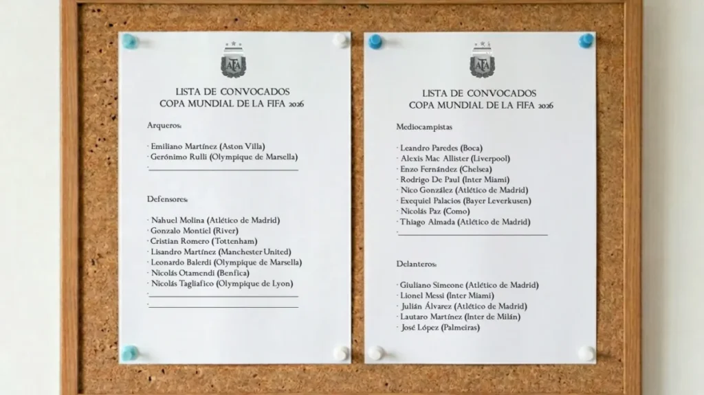 Cómo sería la lista preliminar con 55 jugadores de la Selección Argentina para el Mundial - TyC Sports imagen-41