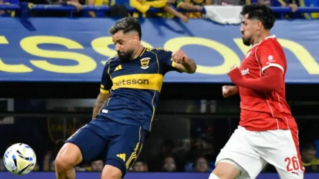 Boca, pensando en la Copa y el clásico, terminó en empate con Independiente por el Apertura: reviví lo mejor - TyC Sports imagen-7